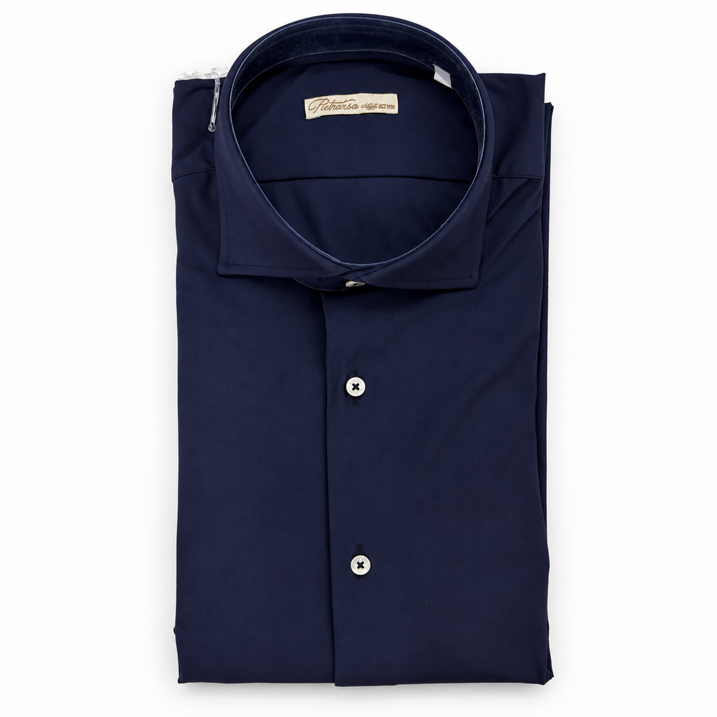 Camicia in tessuto tecnico (Tinta Unica)