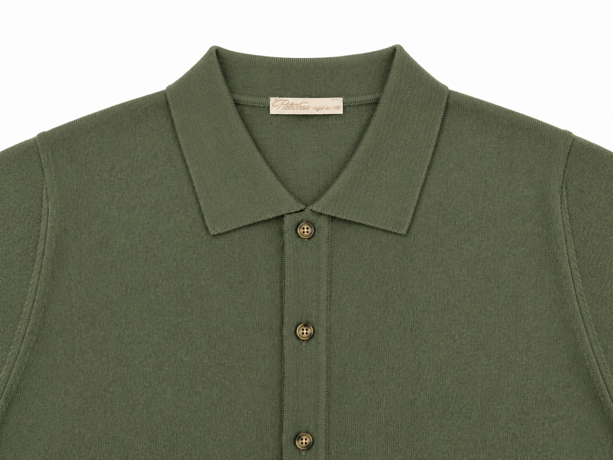 Polo Camicia (Cotone)