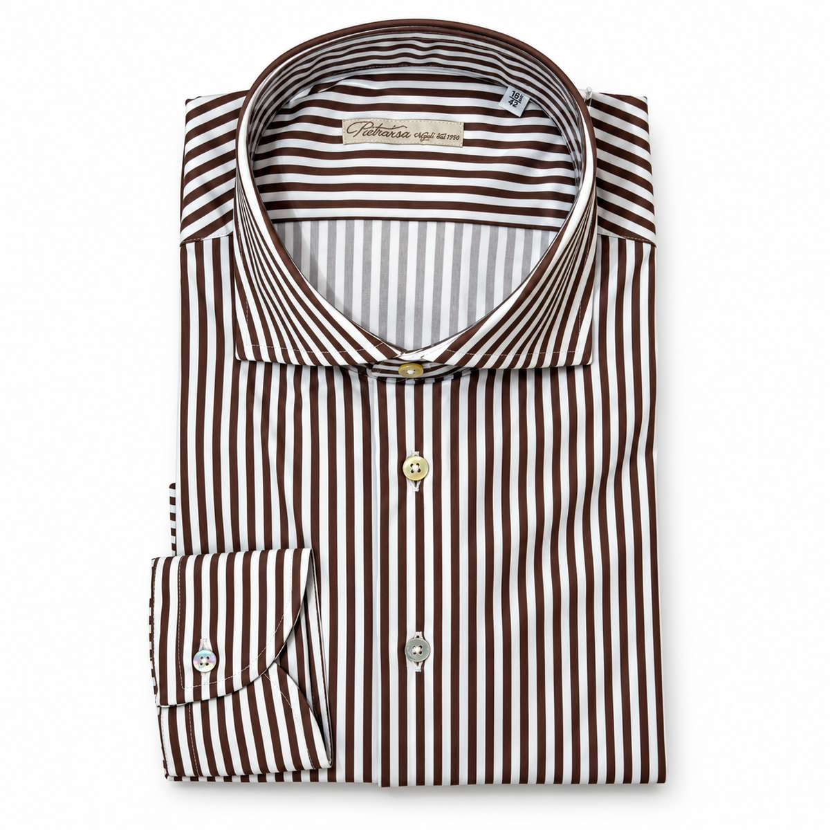 Camicia in tessuto tecnico (Righe)
