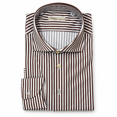 Camicia in tessuto tecnico (Righe)
