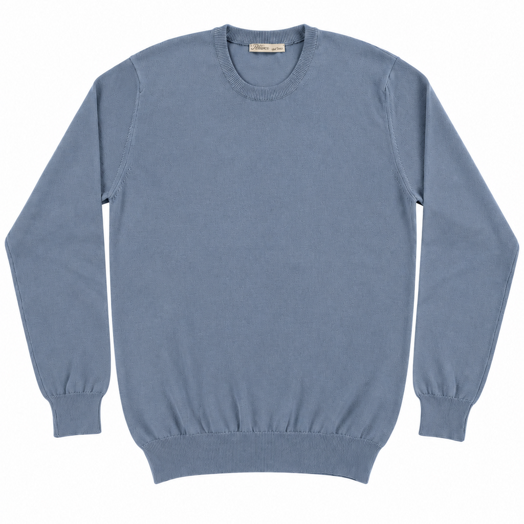Maglia Girocollo 100% Filo di Cotone