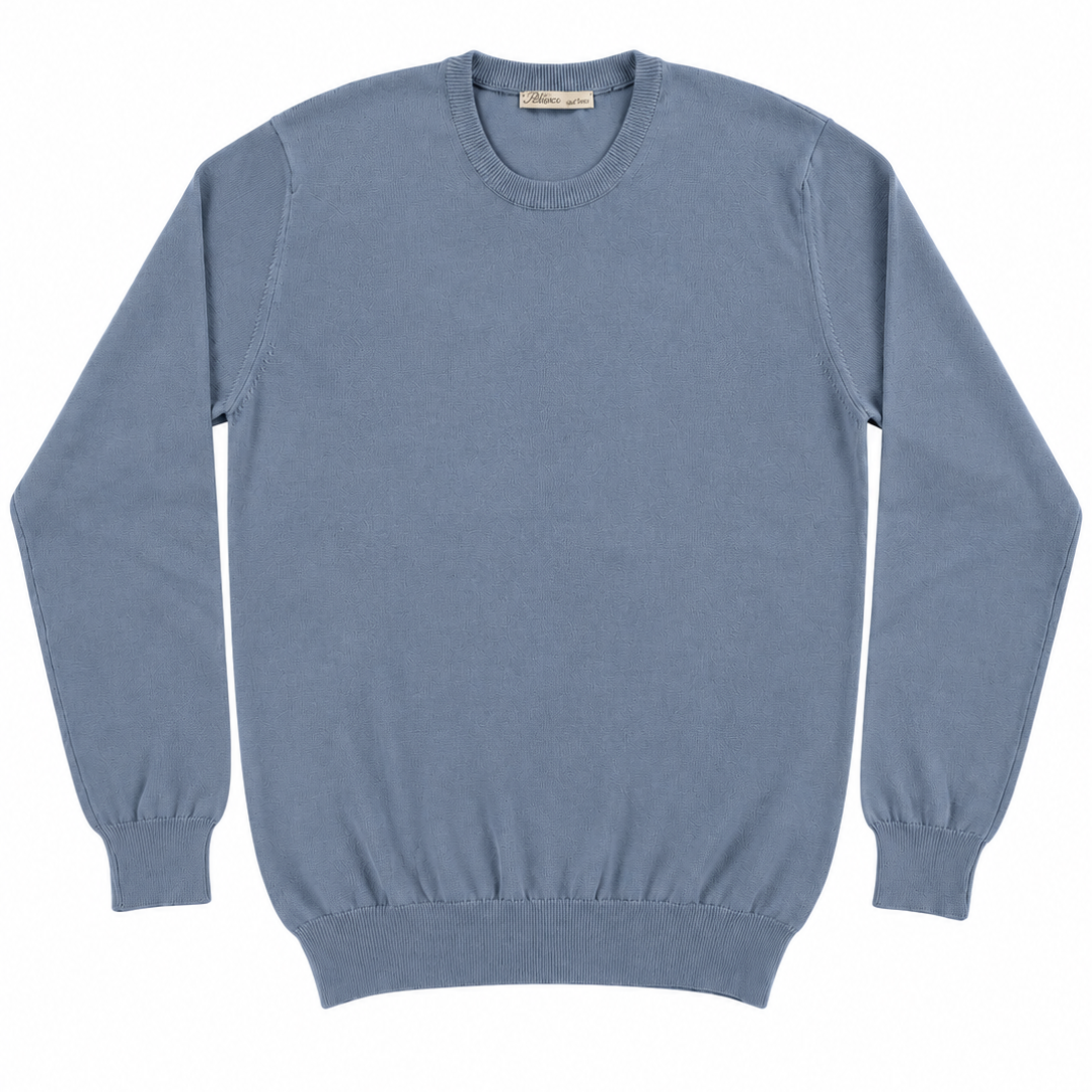 Maglia Girocollo 100% Filo di Cotone